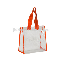 Bolso de compras claro del PVC del bolso del PVC del vinilo de la moda 2016